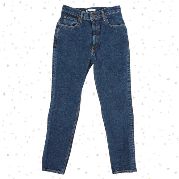 MOUSSY Blue Jeans MVS Skinny Zip Fly Indigo Dark Wash Denim Style 010EAC12-2500 - Picture 1 of 15